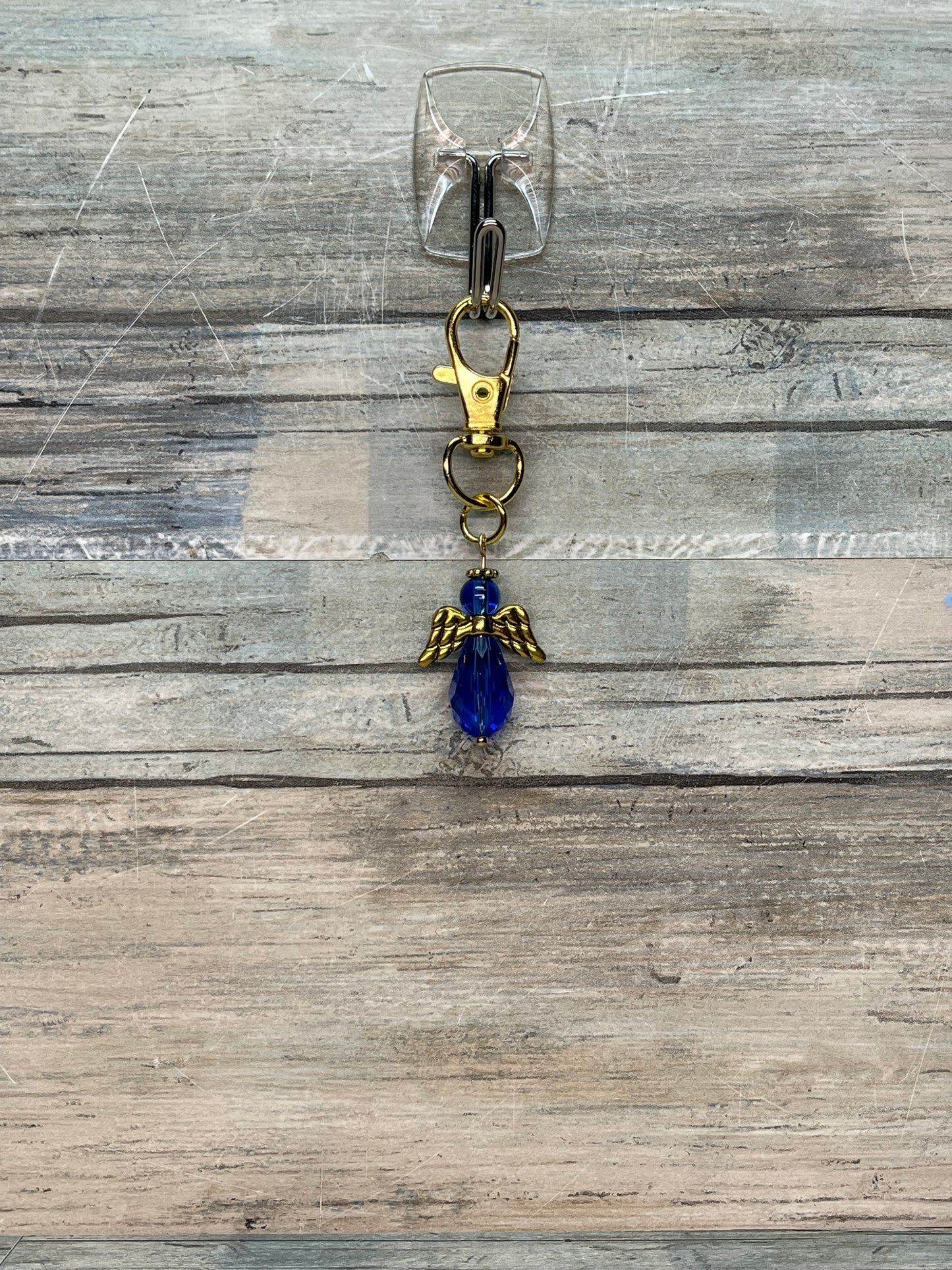 Gold Winged Angel Zipper Pulls