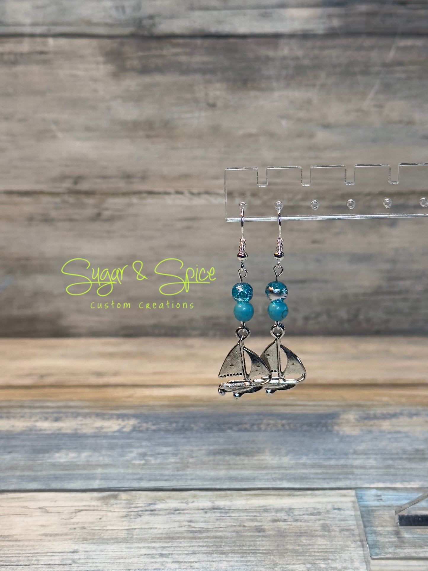 Ocean inspired earrings