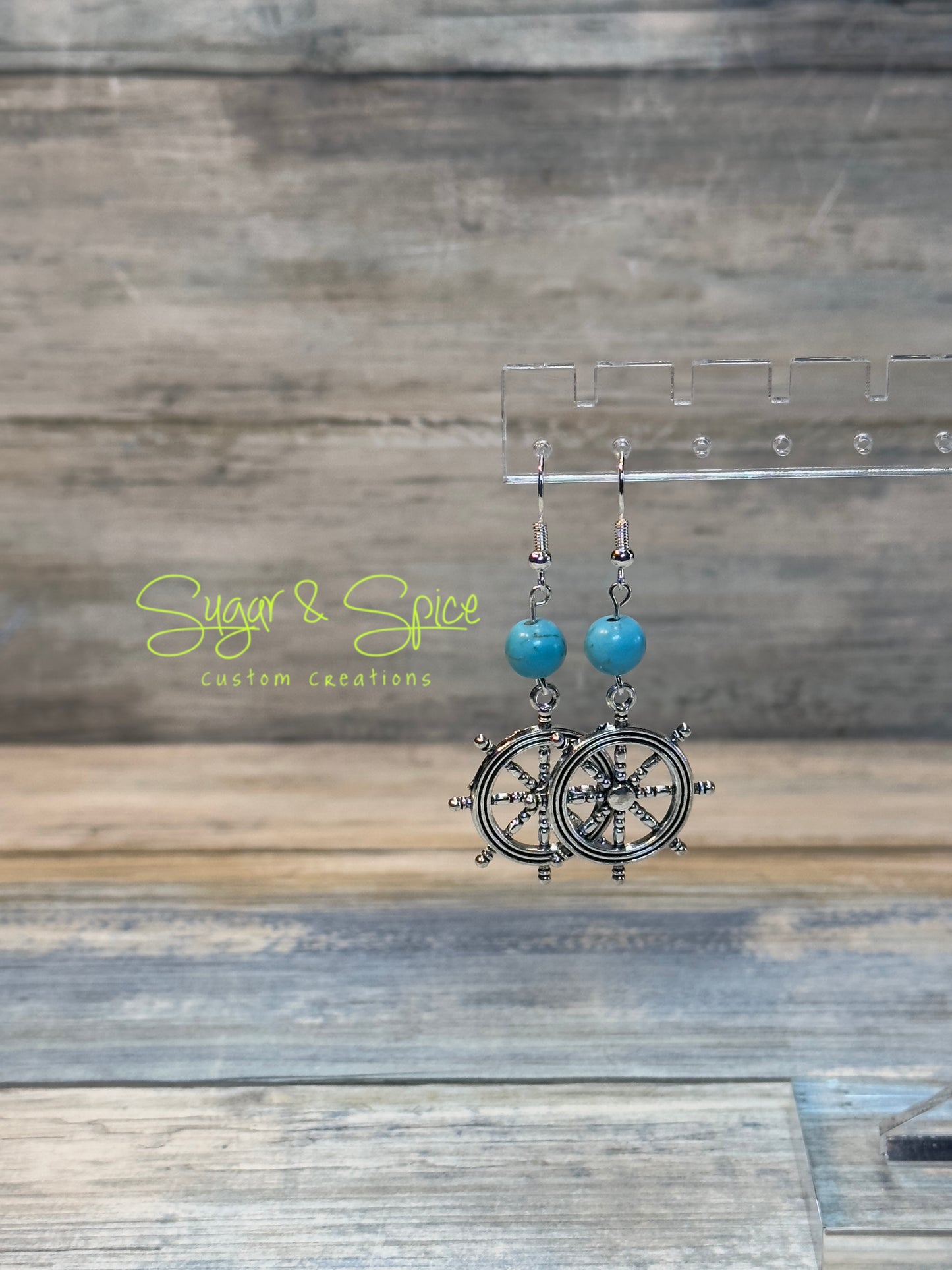 Ocean inspired earrings