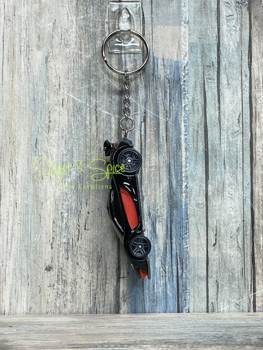 McLaren P1 2017 Then and Now Hot Wheels Keychain