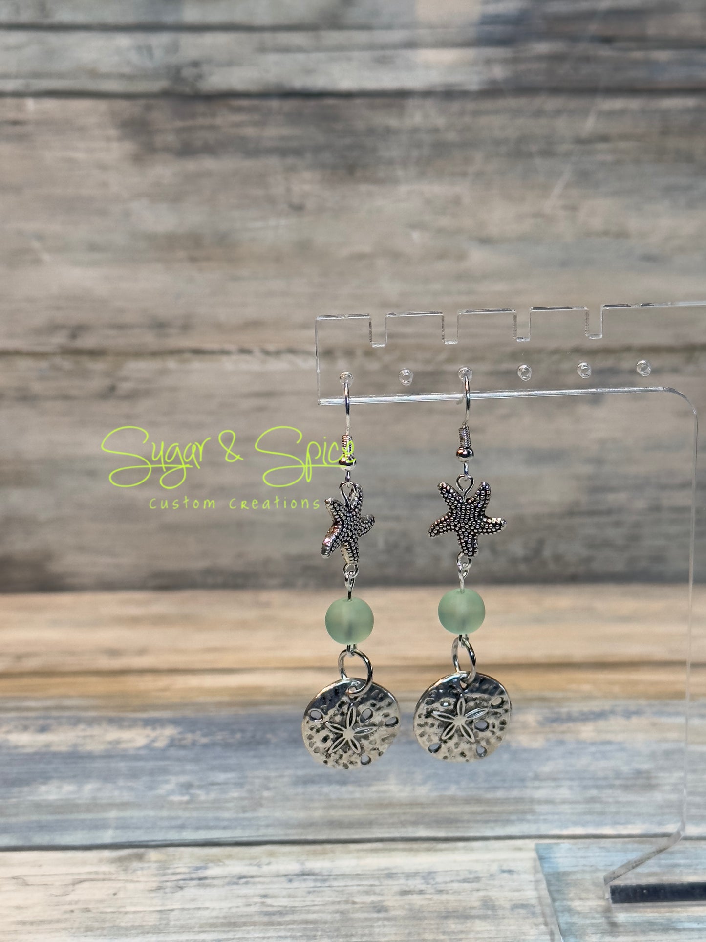 Ocean inspired earrings