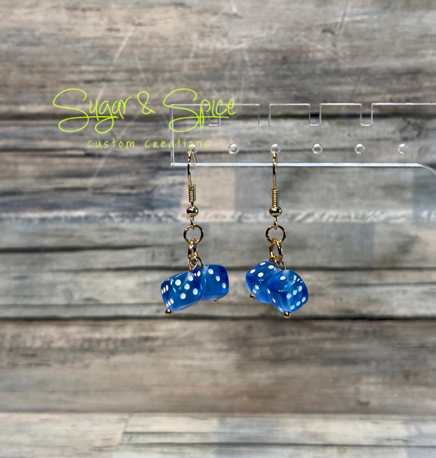 Mini Dice Earrings