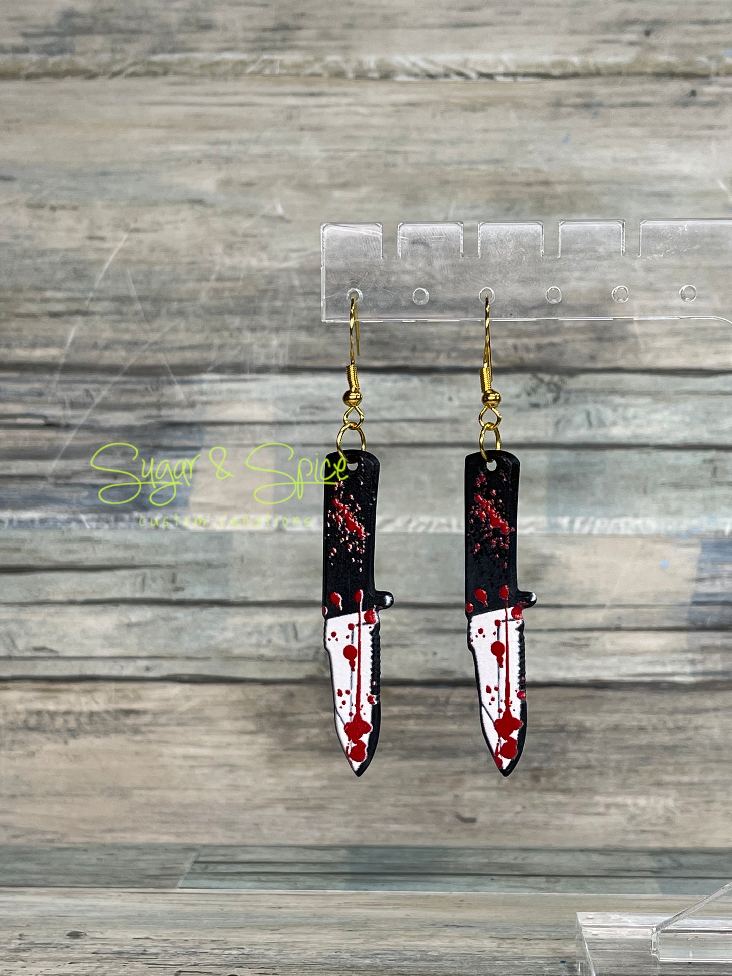 Knives of Halloween Earrings