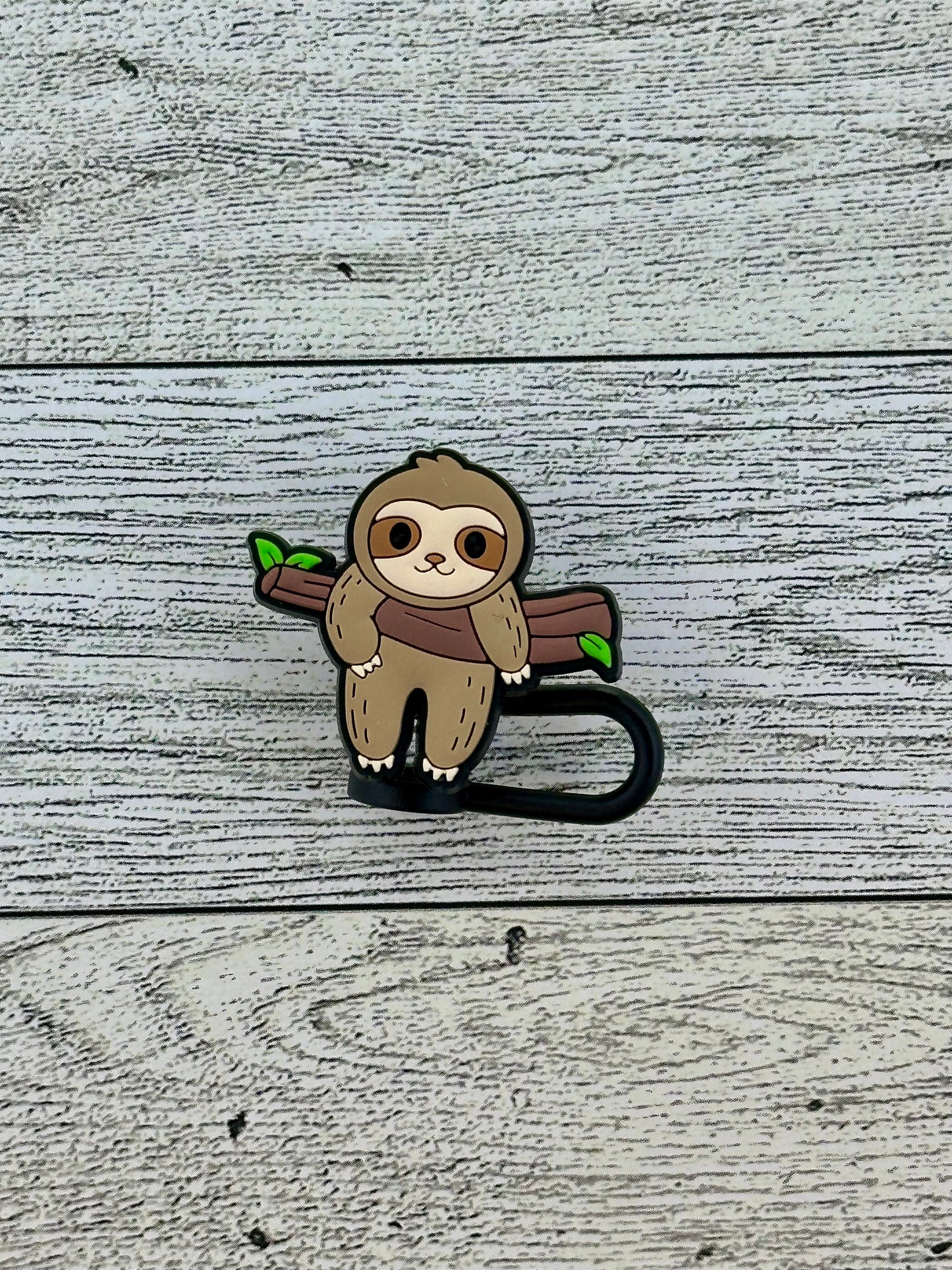 Sloth Straw Toppers