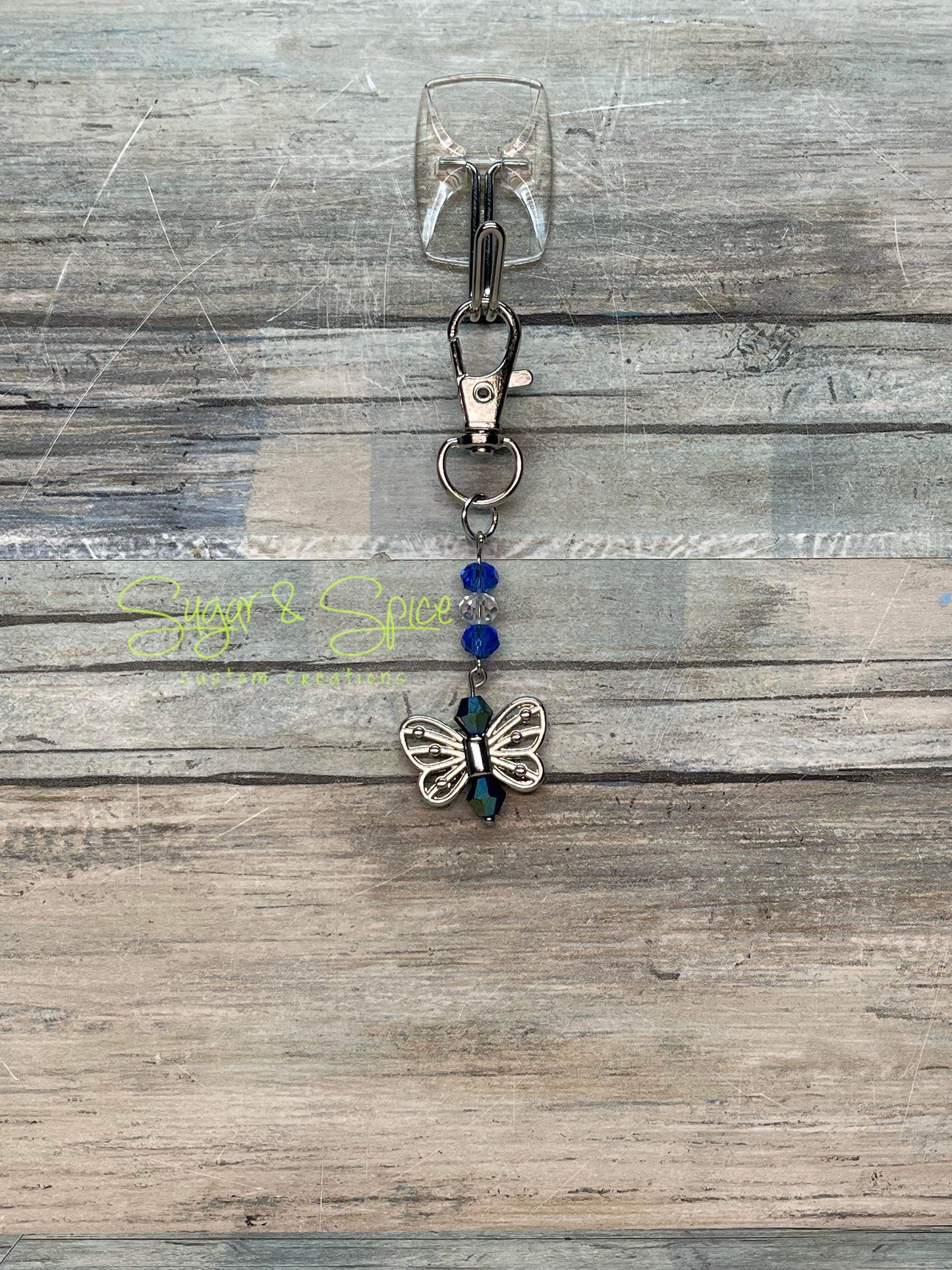 Butterfly Zipper Pull