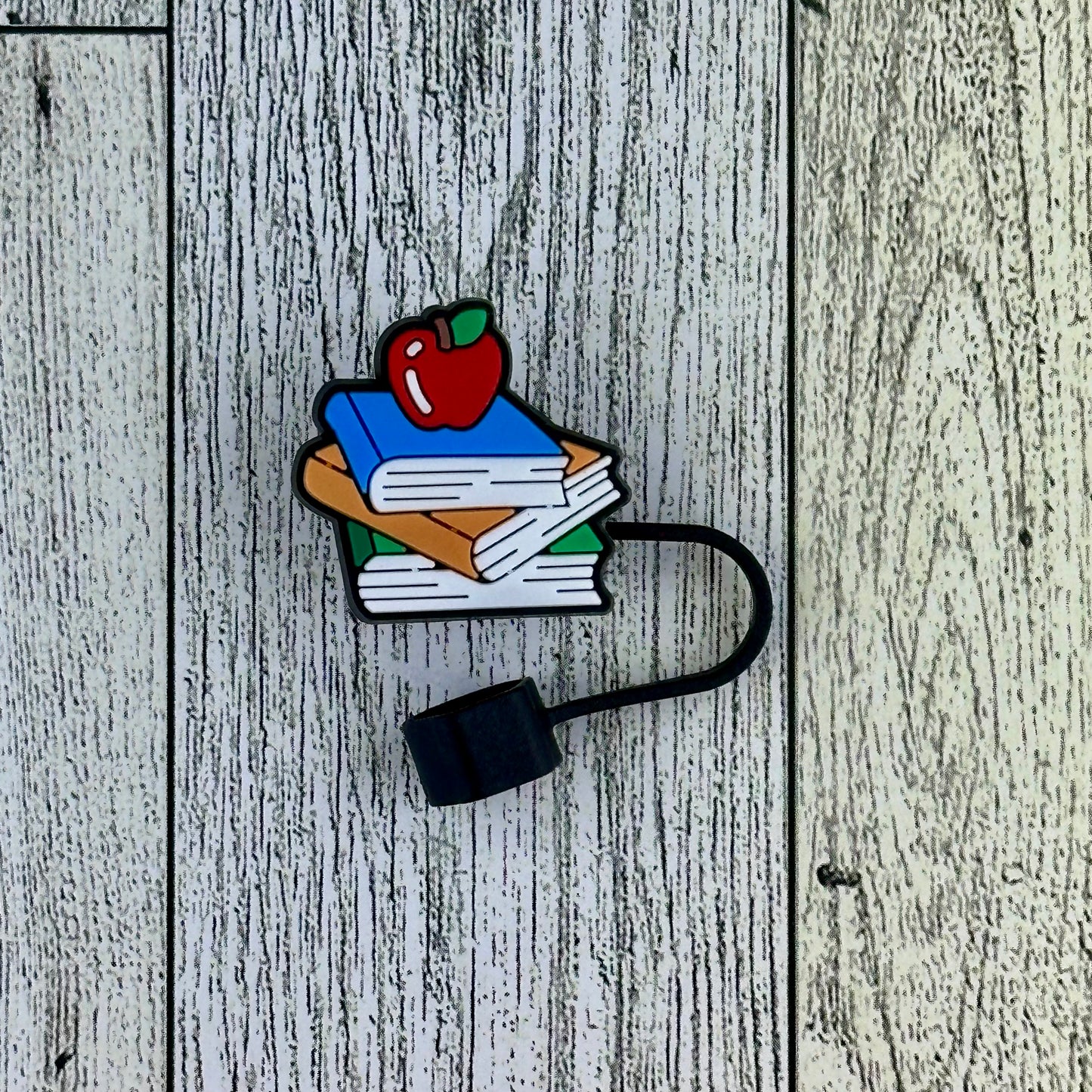 Teacher themed straw toppers