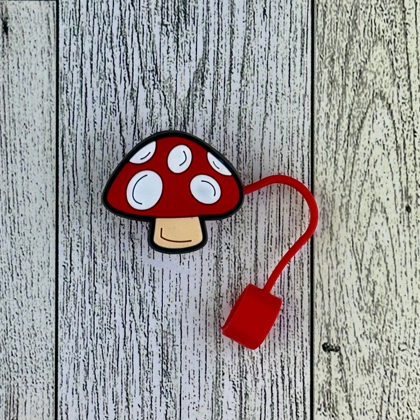 Fun Mushroom Straw Toppers