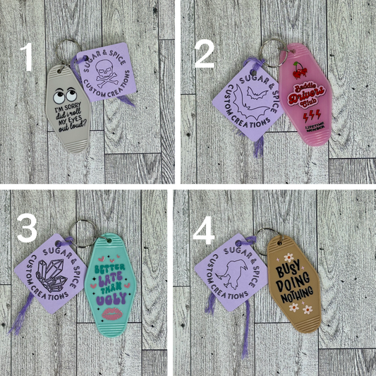 Hotel Keychains