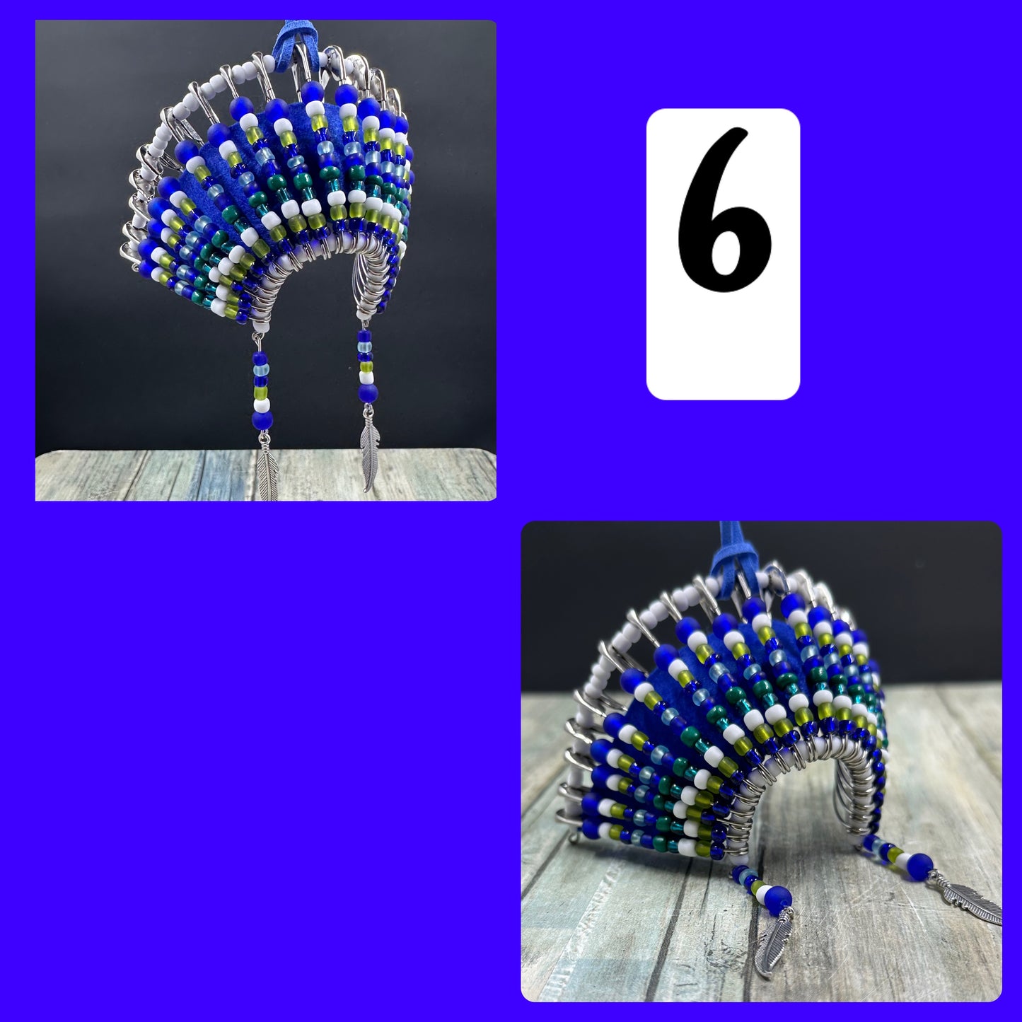 Mini Beaded Native Headdresses