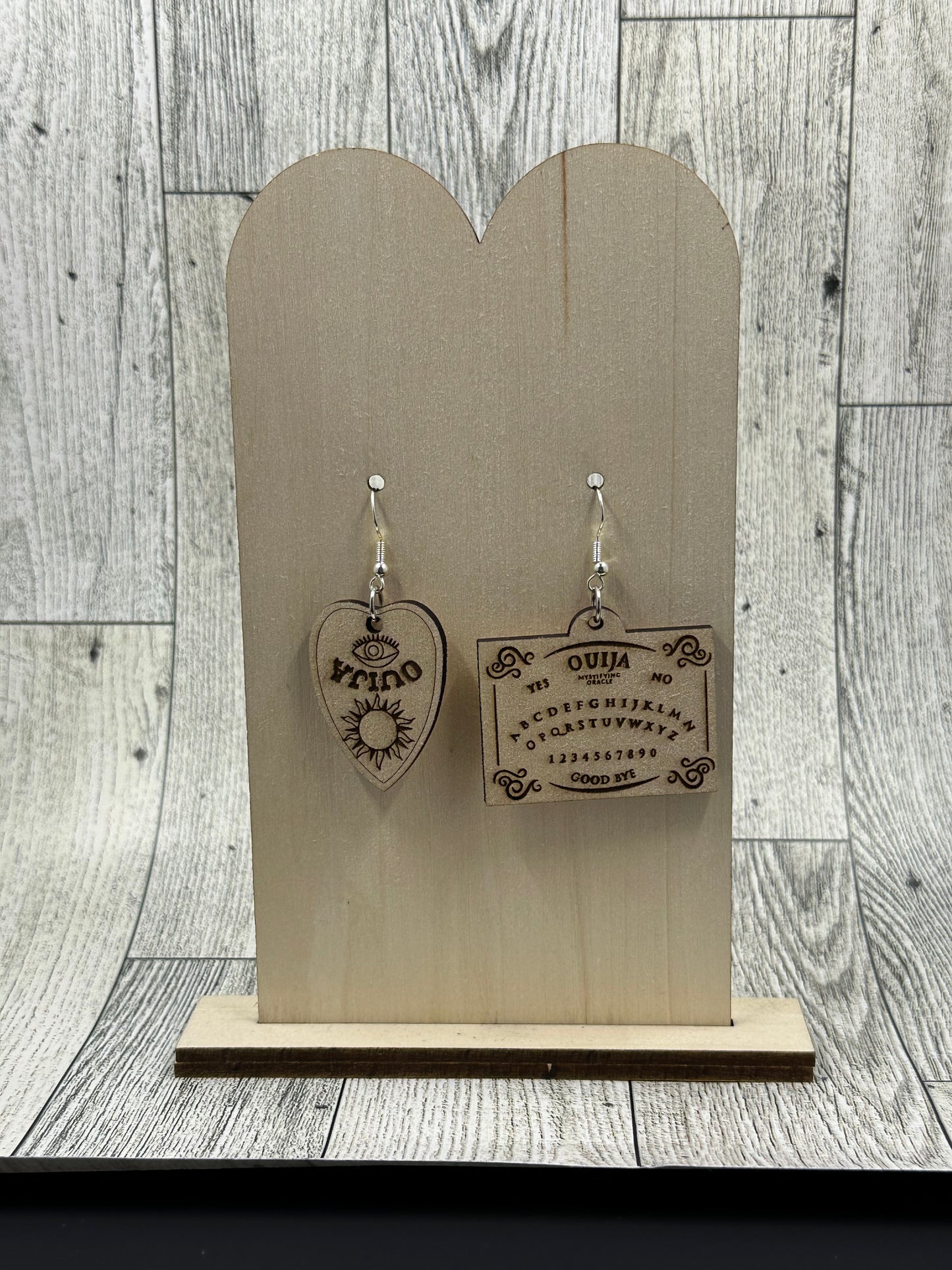 Ouija Board Dangle Earrings