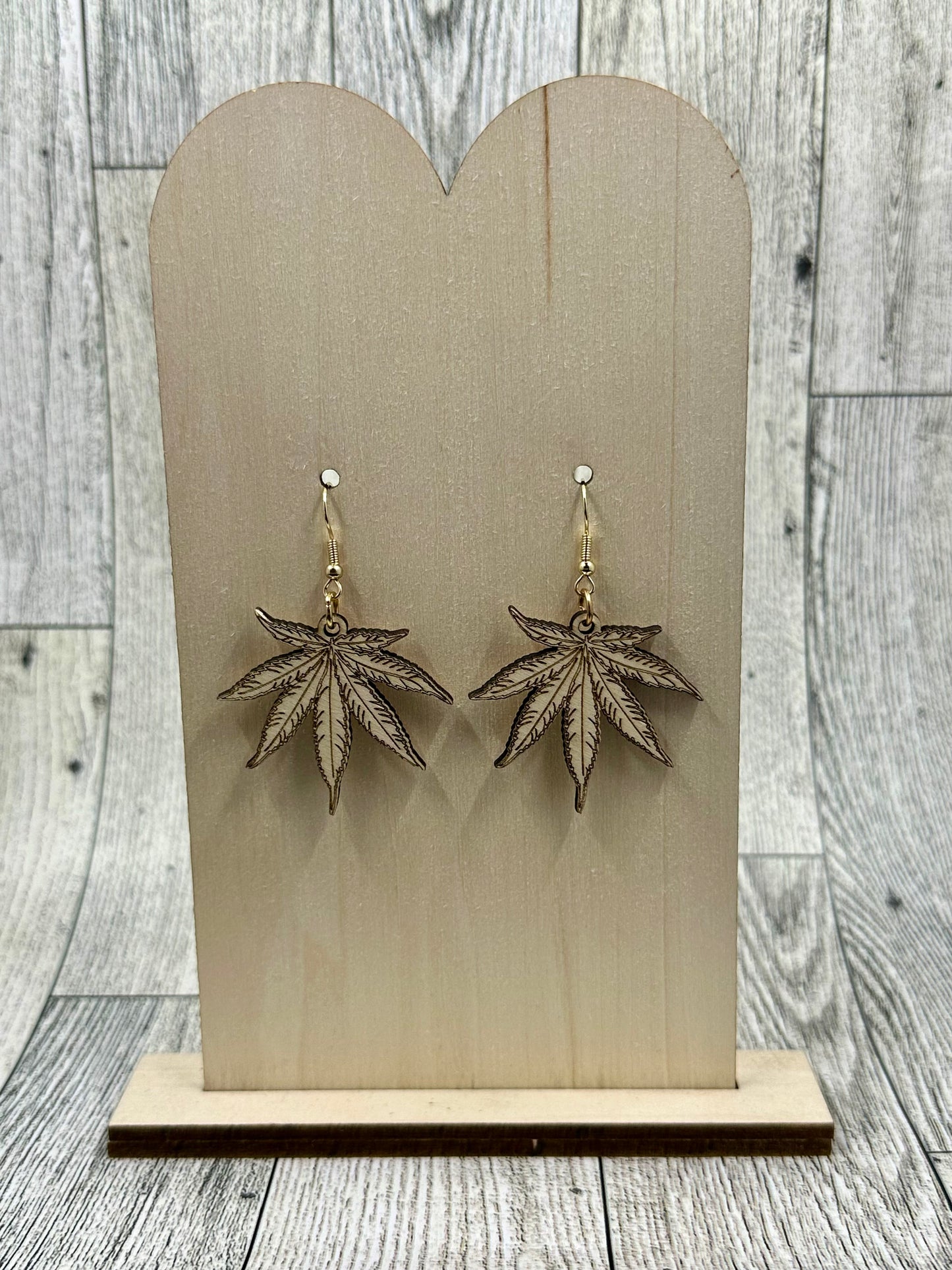 Pot Leaf Earrings