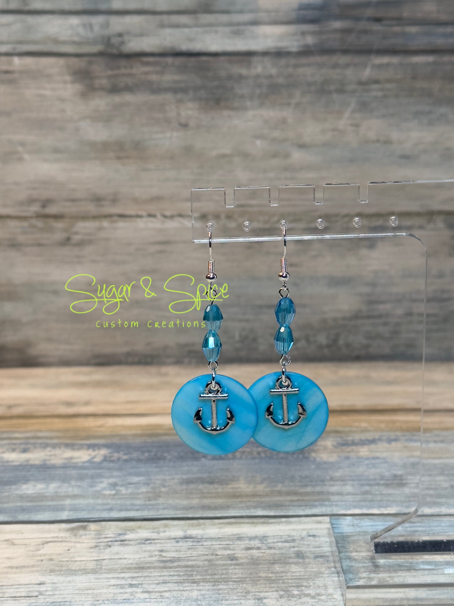 Ocean inspired earrings