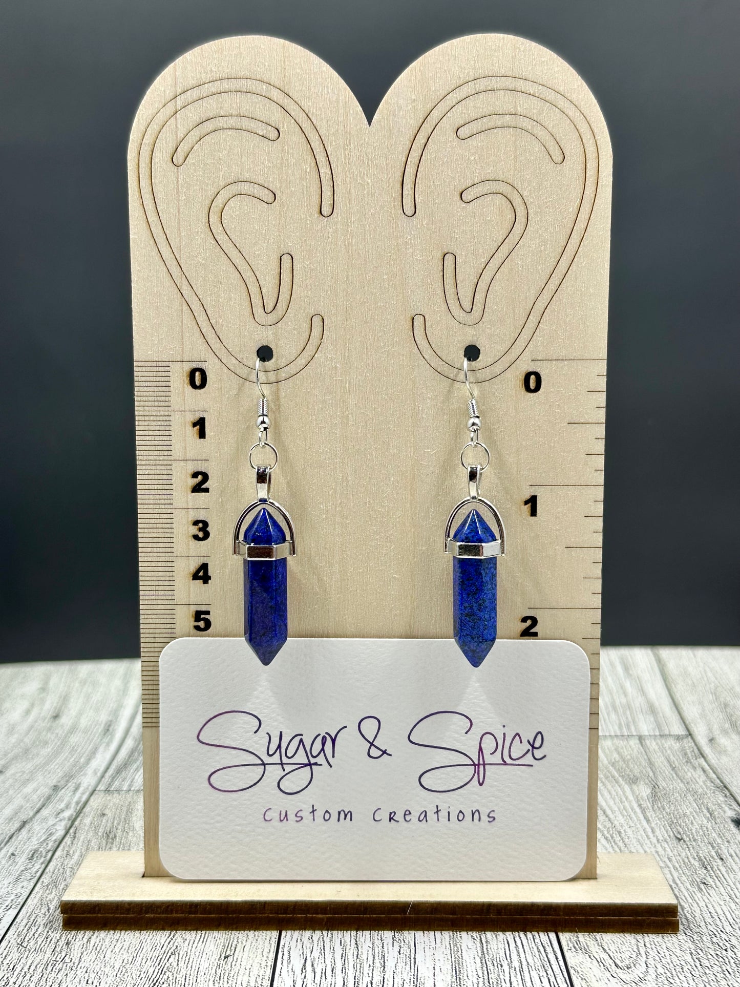 Lapis Lazuli Gemstone Earrings