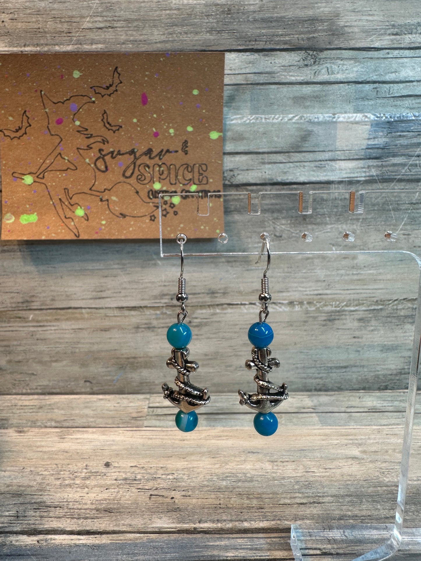 Ocean inspired earrings