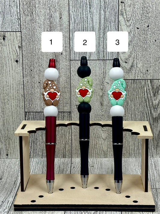 Gnome Silicone Bead Pens Set 2