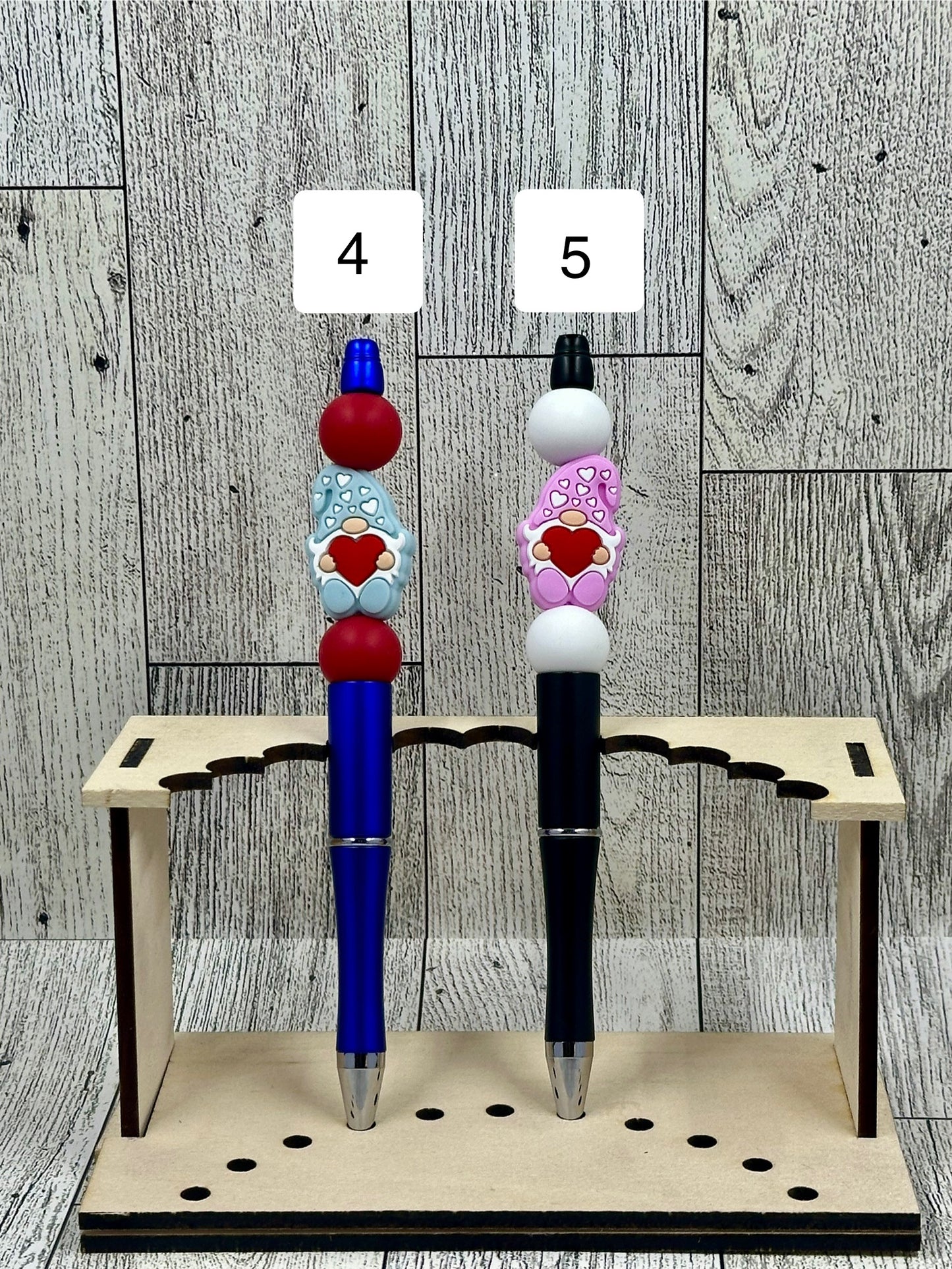 Gnome Silicone Bead Pens Set 2