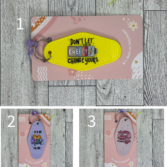 Hotel Keychains Part 2