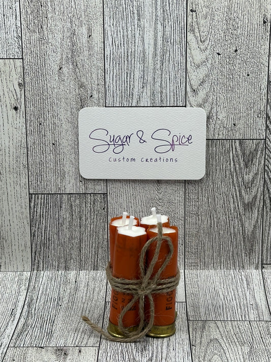 Shotgun Casing Candles