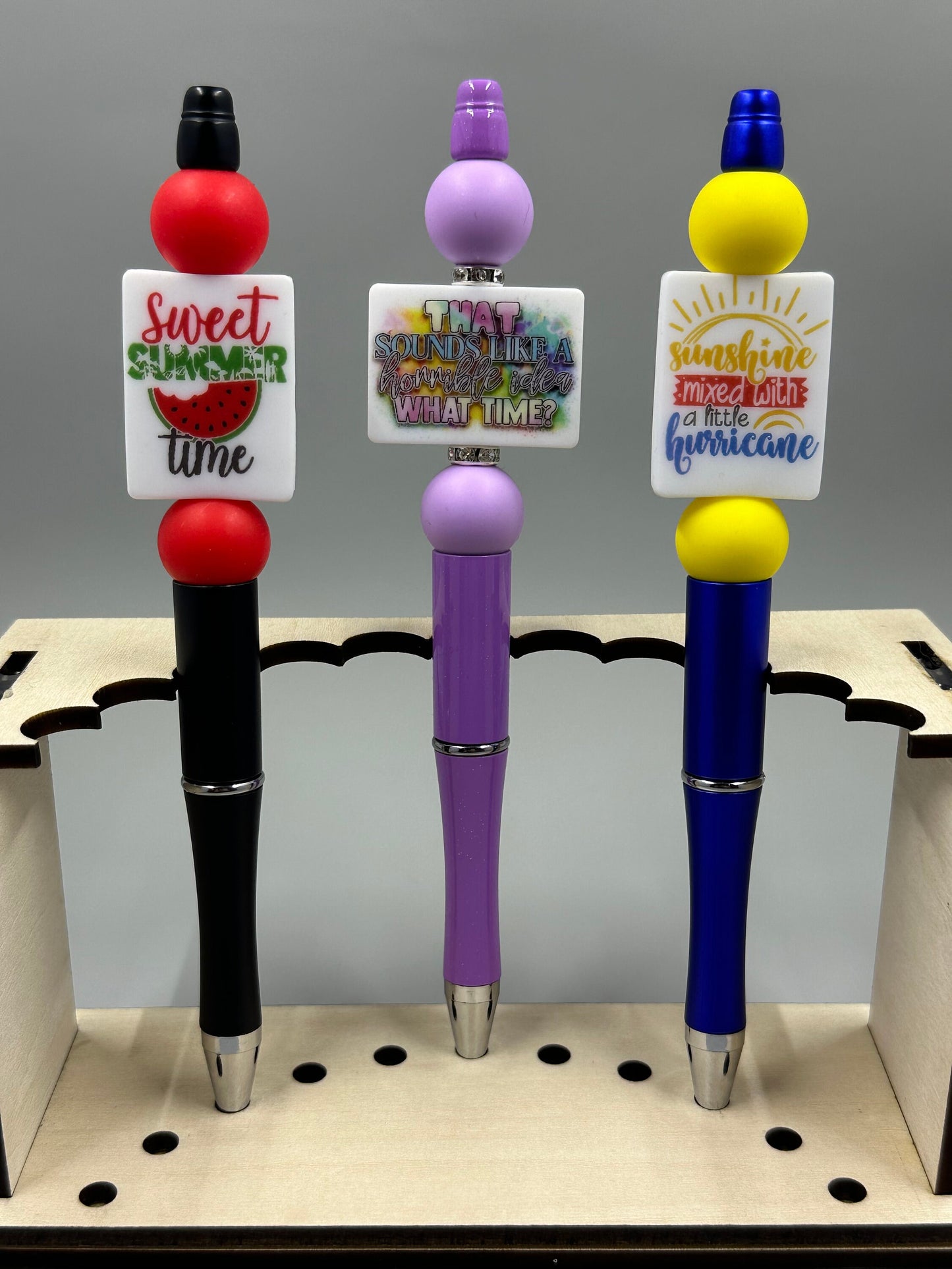 Various Silicone Bead Pens