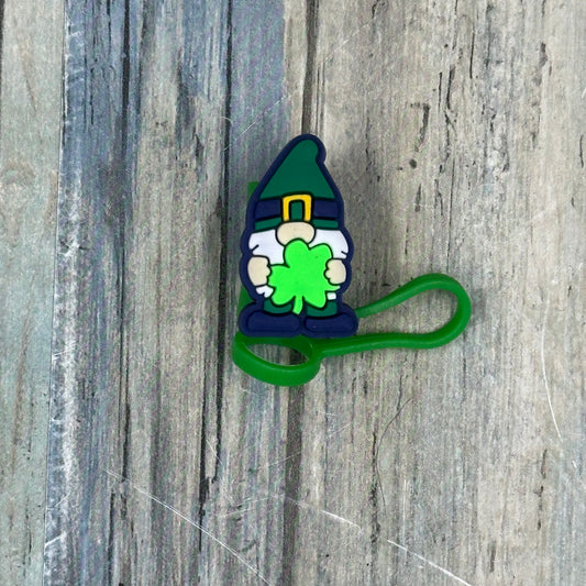 St. Patrick’s Day Gnome and Themed Straw Toppers