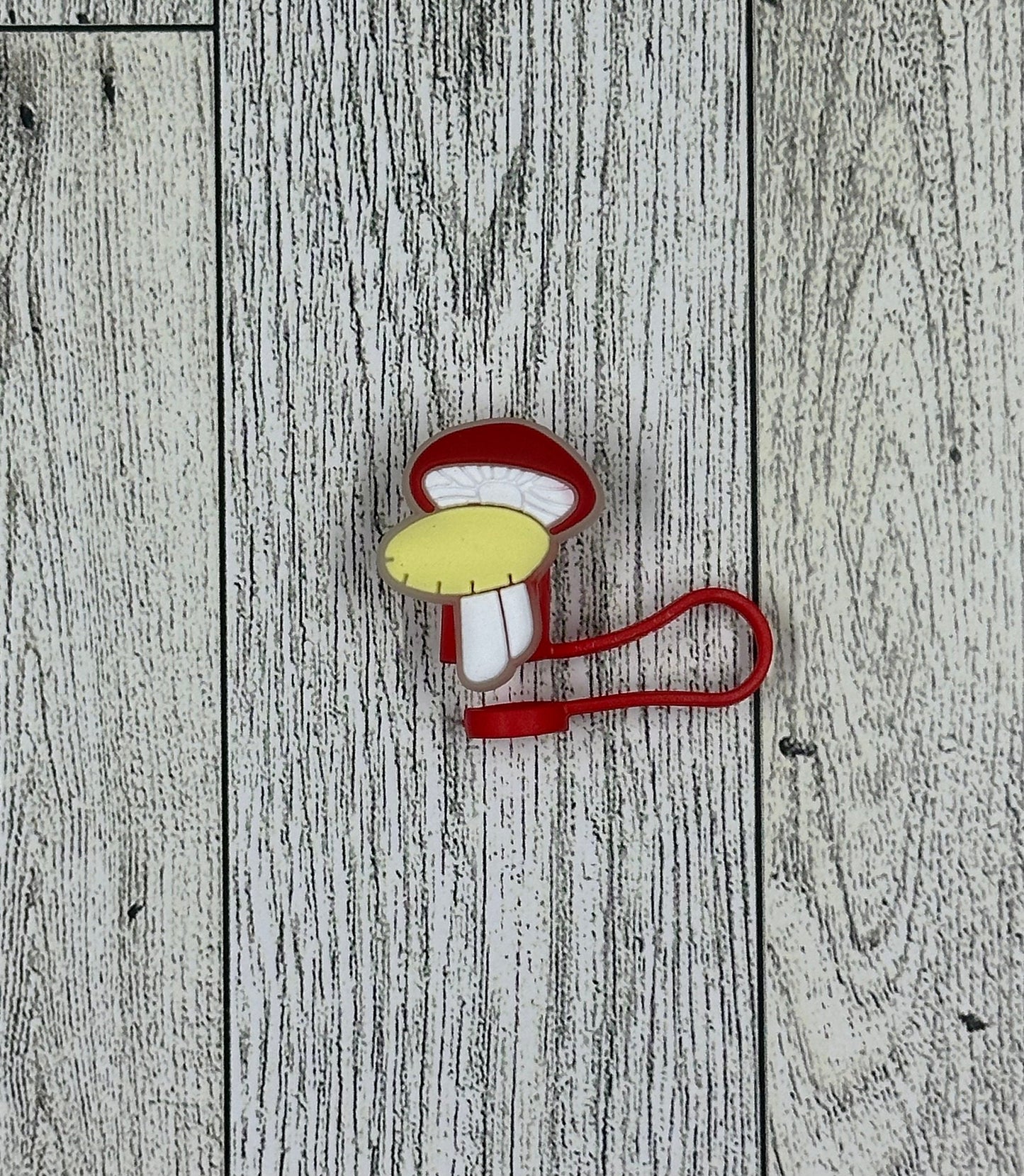 Mushroom Straw Toppers