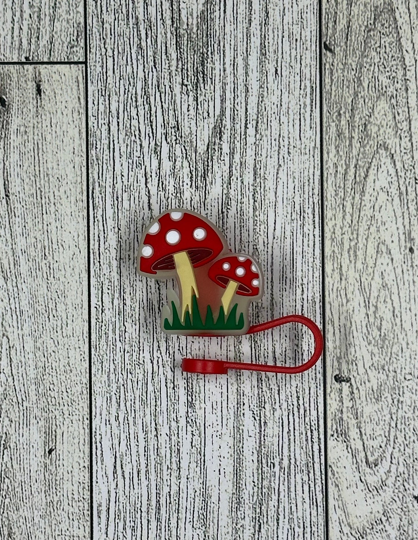 Mushroom Straw Toppers