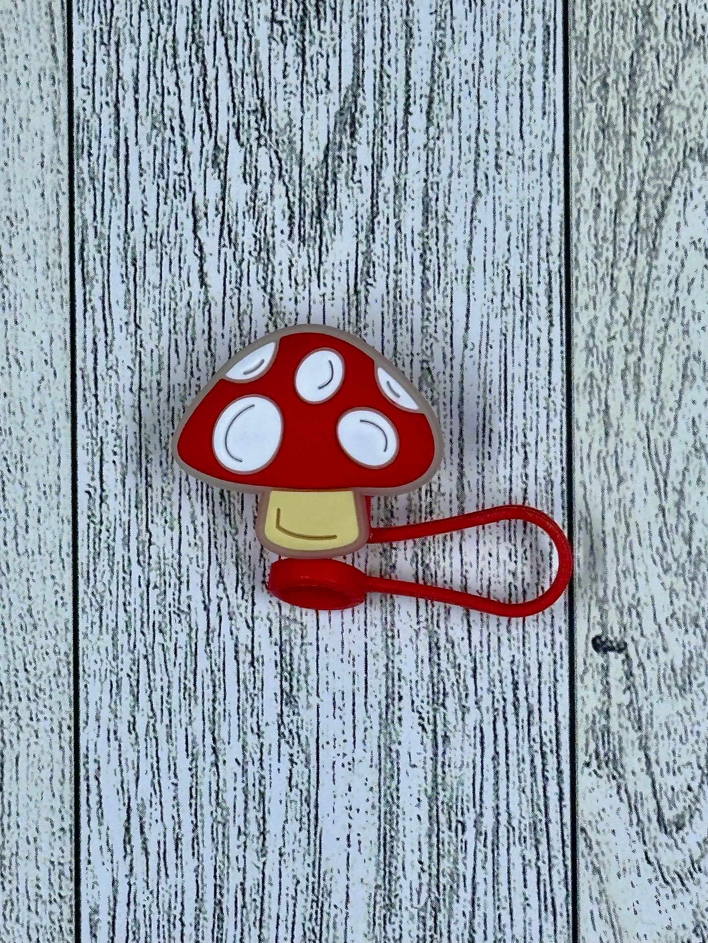 Mushroom Straw Toppers