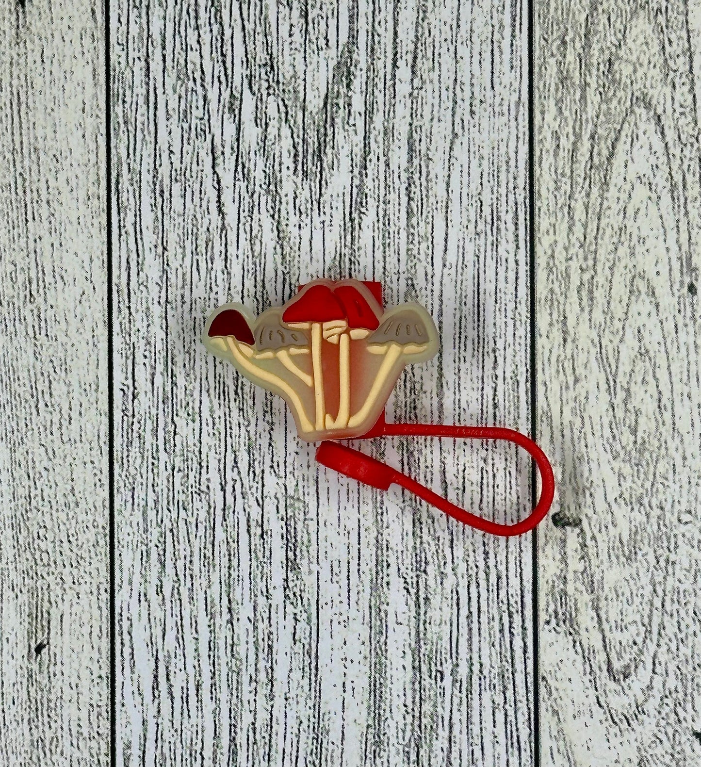 Mushroom Straw Toppers