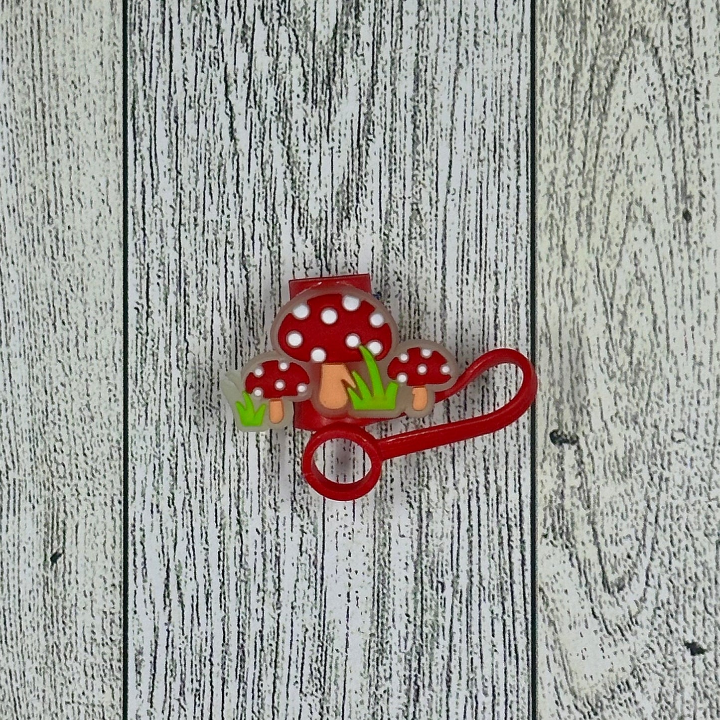 Mushroom Straw Toppers