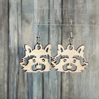 Basswood Cut Raccoons, Horses, Pigs and Owls