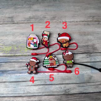 Christmas Straw Toppers 3