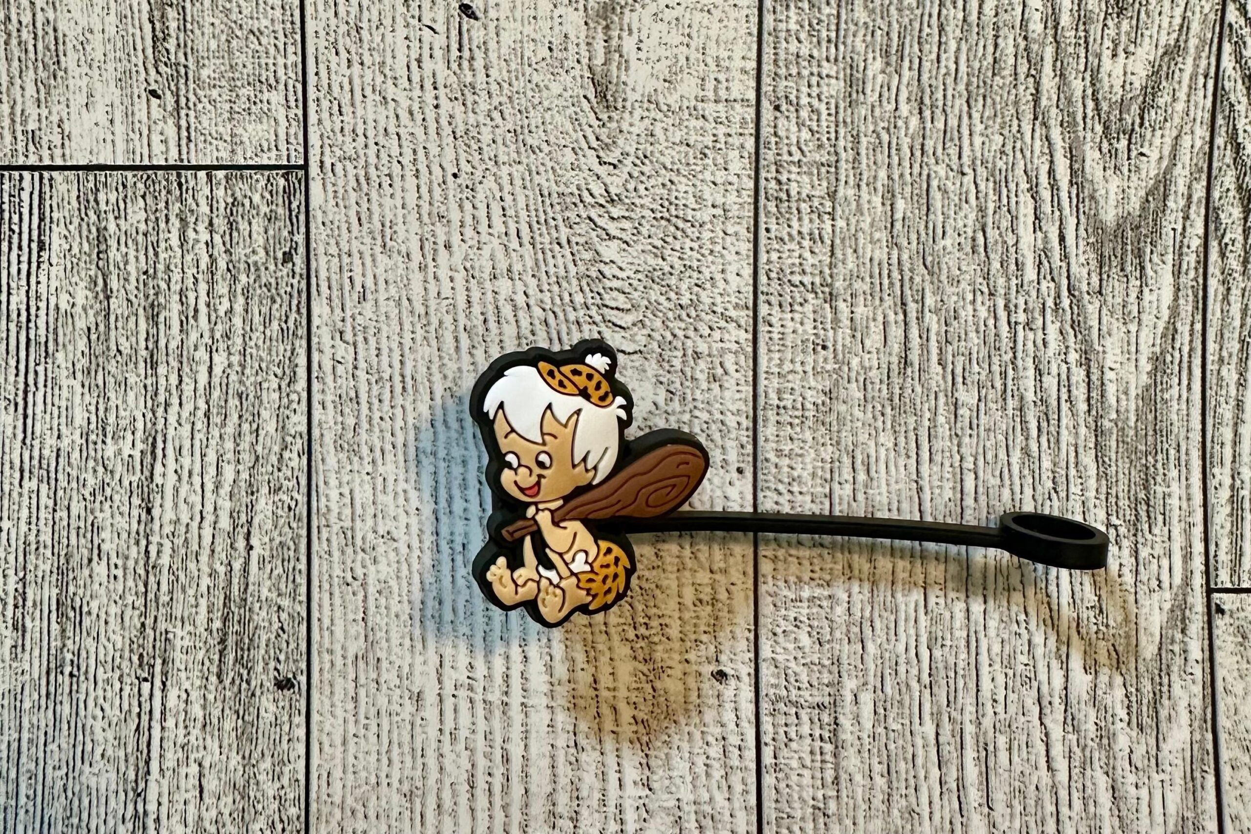 Baby Bedrock Memory Straw Toppers
