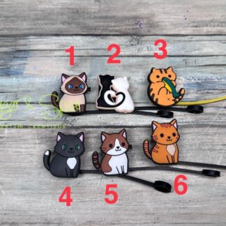 Cat Straw Toppers
