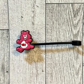 Colorful, Cuddly, Unique Belly Badge Straw Toppers