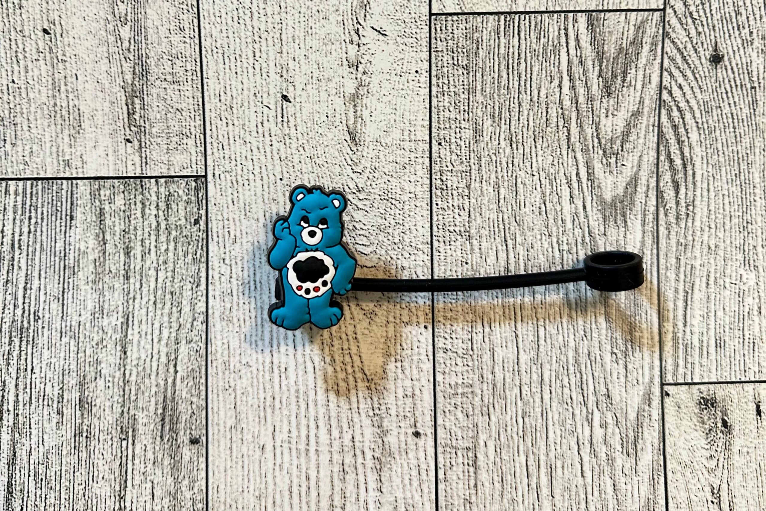 More Colorful, Cuddly, Unique Belly Badge Bear Straw Toppers 3