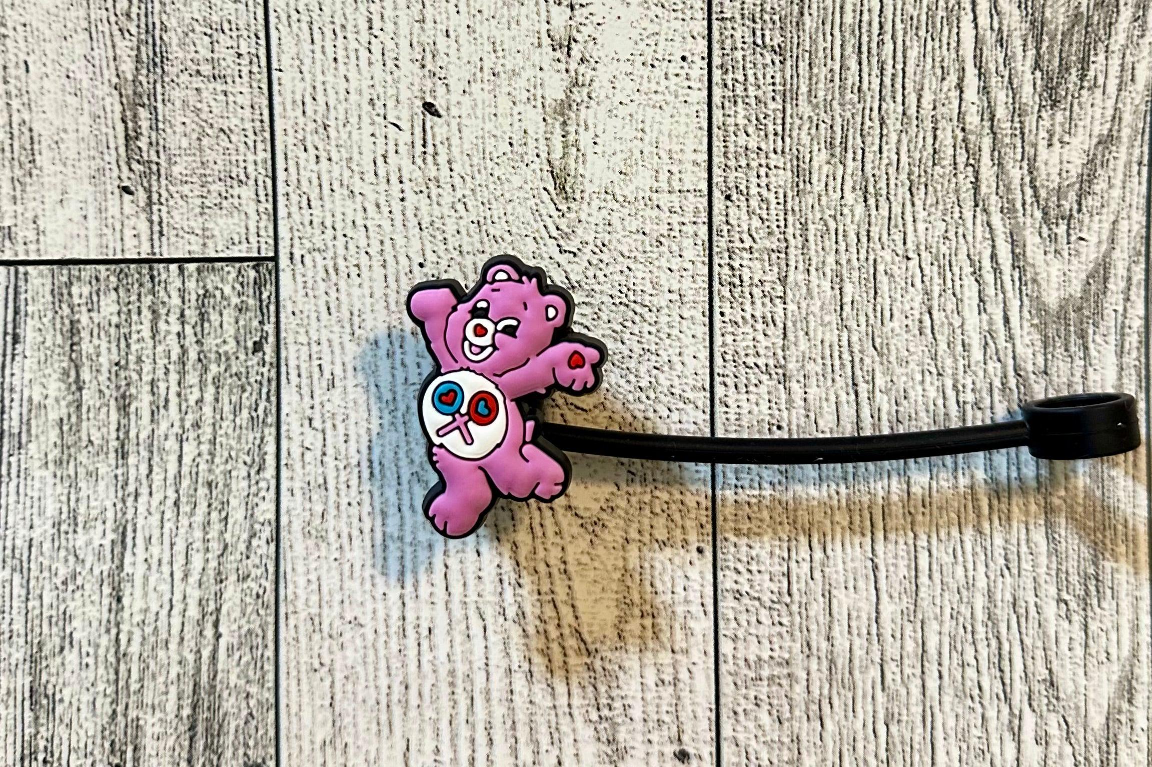 More Colorful, Cuddly, Unique Belly Badge Bear Straw Toppers 3 - Image 2
