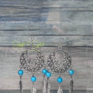 Various Turquoise and Western Dangle Earrings