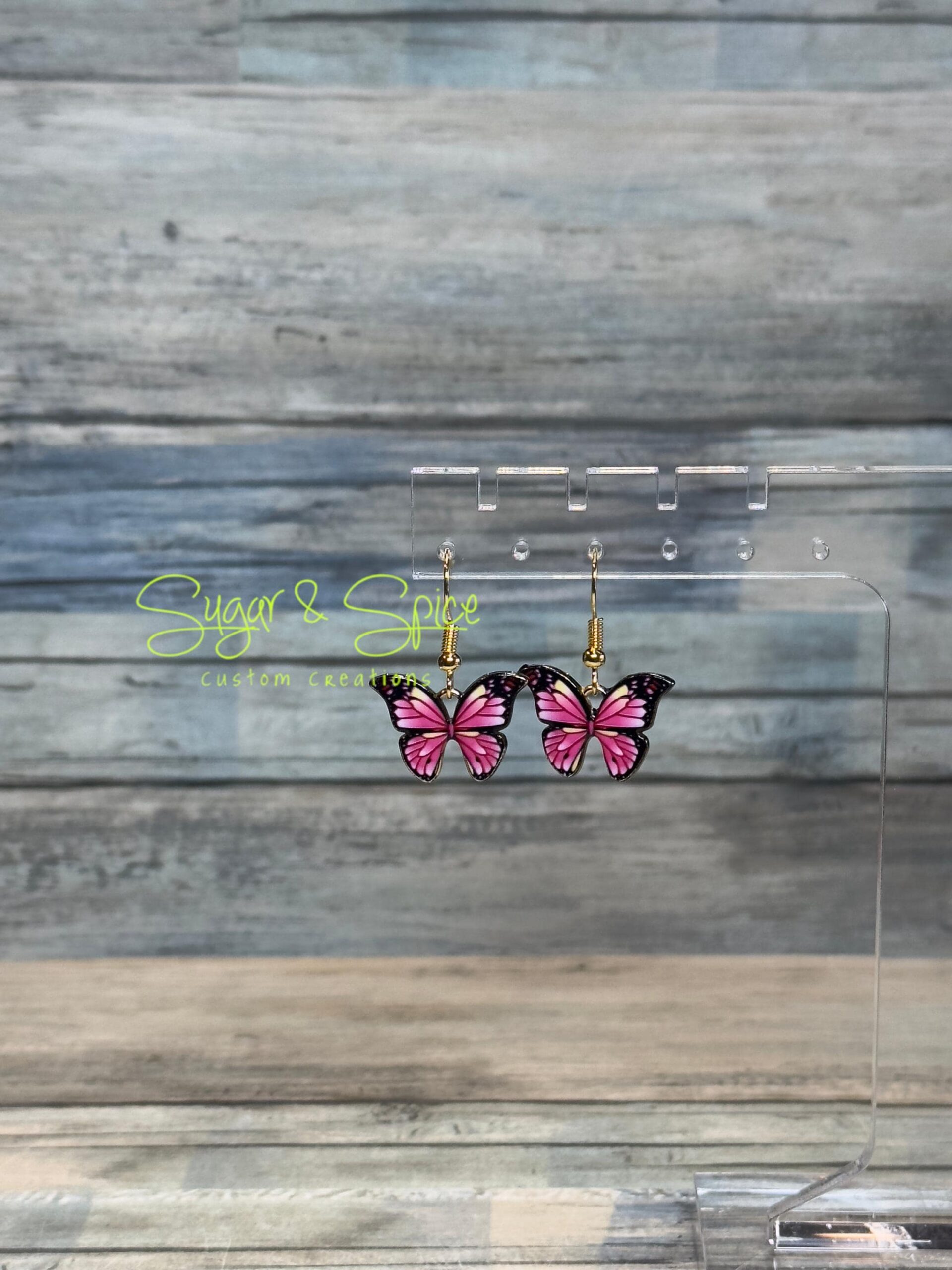 Small Butterfly Earrings - Image 2
