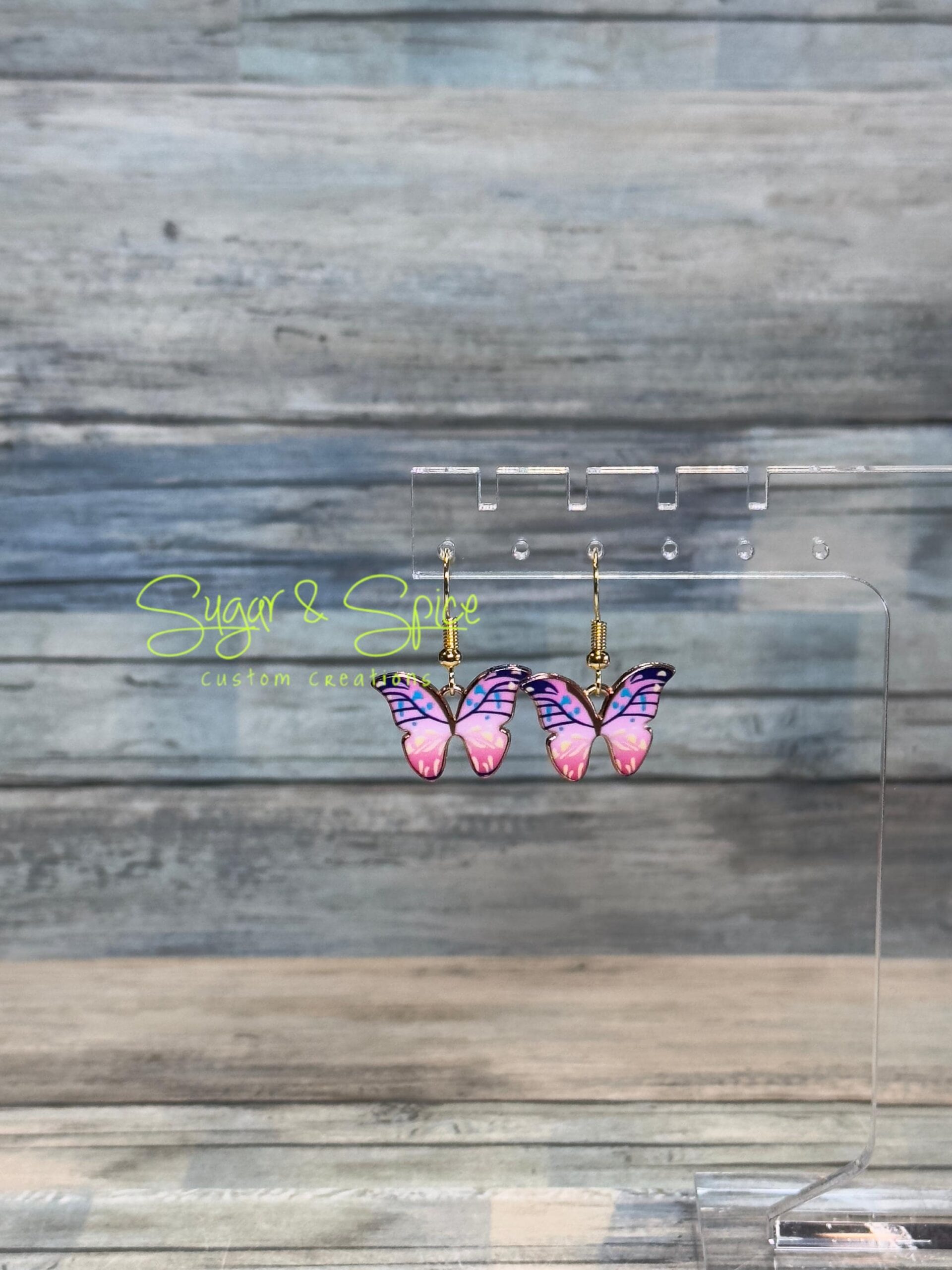 Small Butterfly Earrings - Image 3