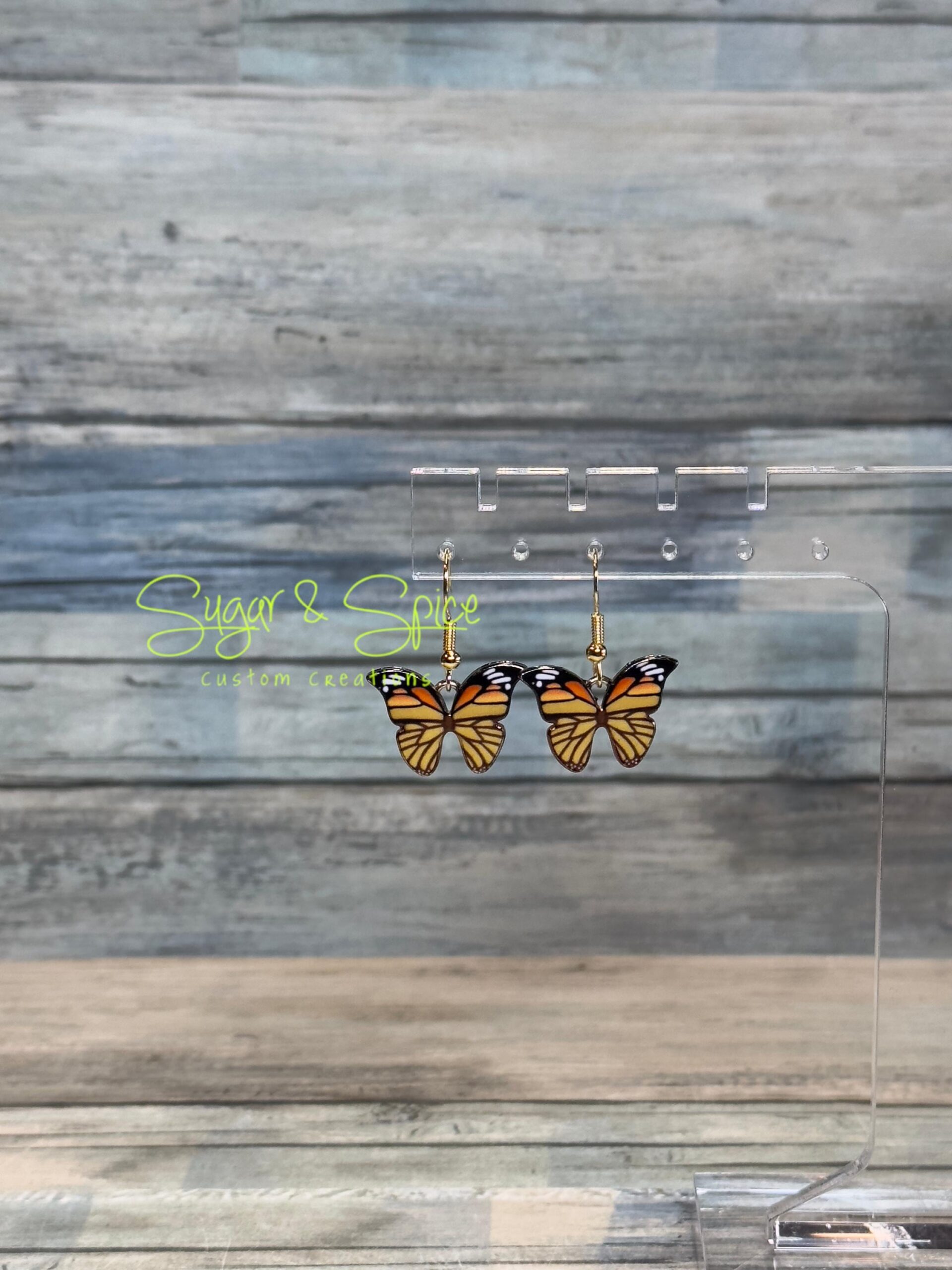 Small Butterfly Earrings - Image 4