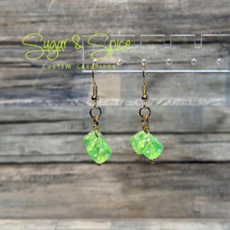 Mini Dice Earrings