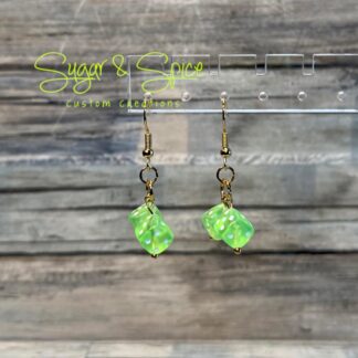 Mini Dice Earrings