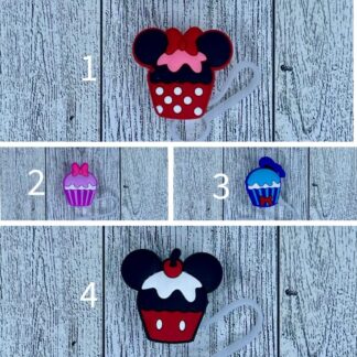 Mouse Inspired Straw Toppers