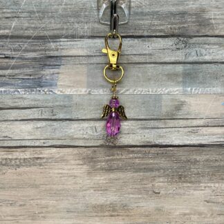 Gold Winged Angel Zipper Pulls