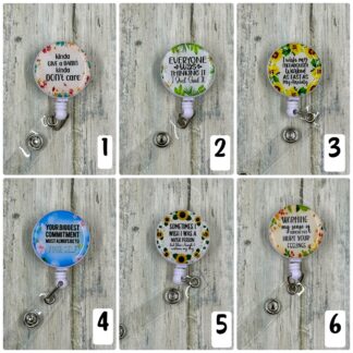 Cute and Funny Retractable Badge Reels