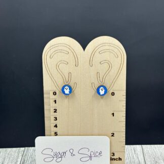 Ghost Stud Earrings