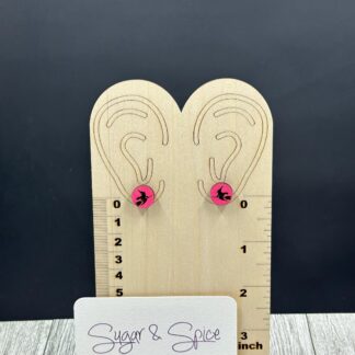 Laser Cut Witch Earrings