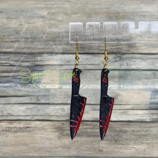 Knives of Halloween Earrings