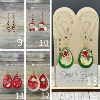 Winter/Christmas Earrings