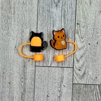 Cat Straw Toppers